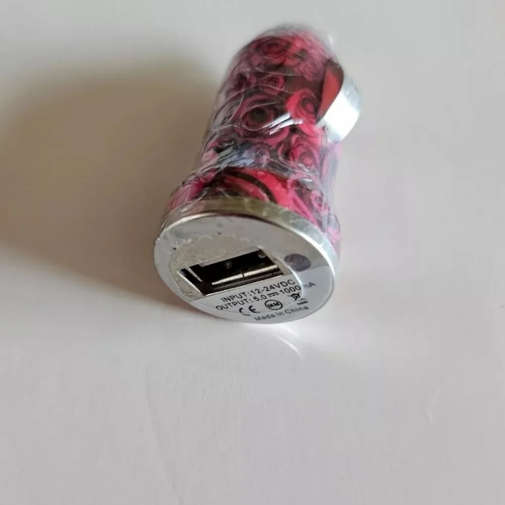 USB Car Charging Adapter Single Port New In Sealed Plastic